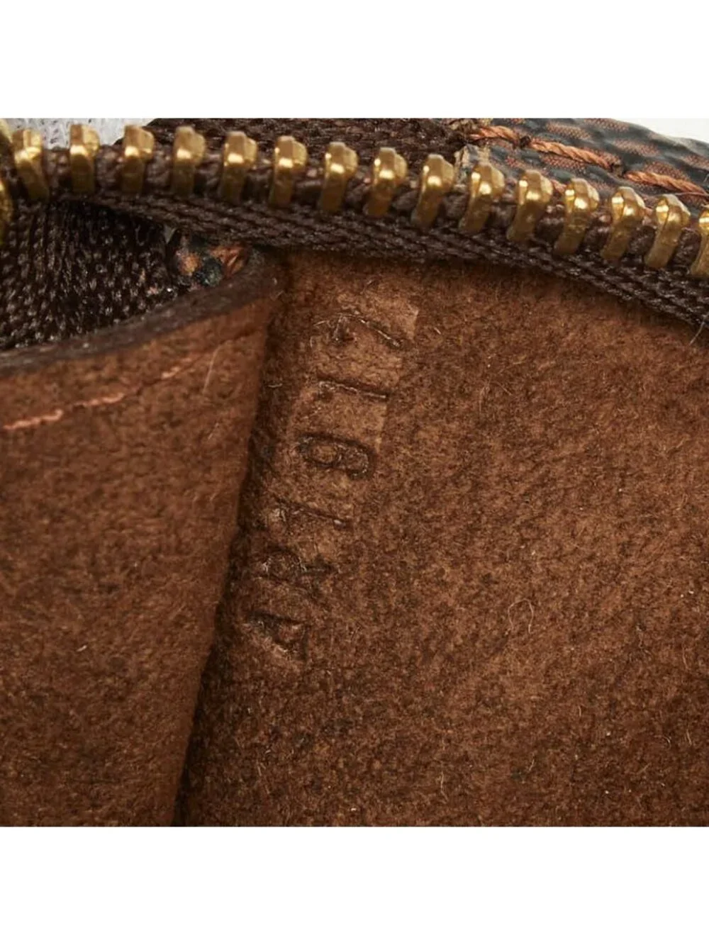 Louis Vuitton Damier Marais Pouch Brown